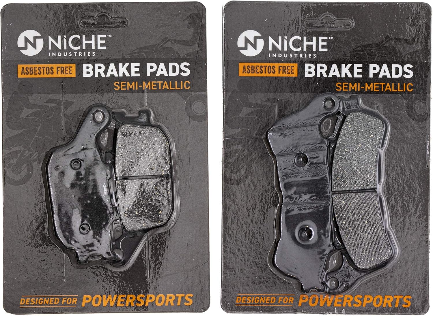 Semi-Metallic Brake Pad Set Pack of 2 S545468