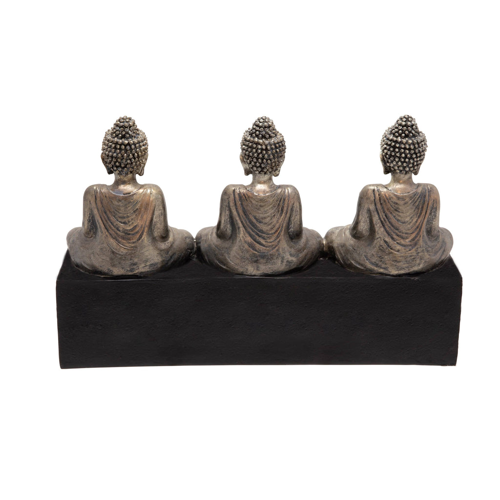 3 Buddha Tealight Candle Holder R777556