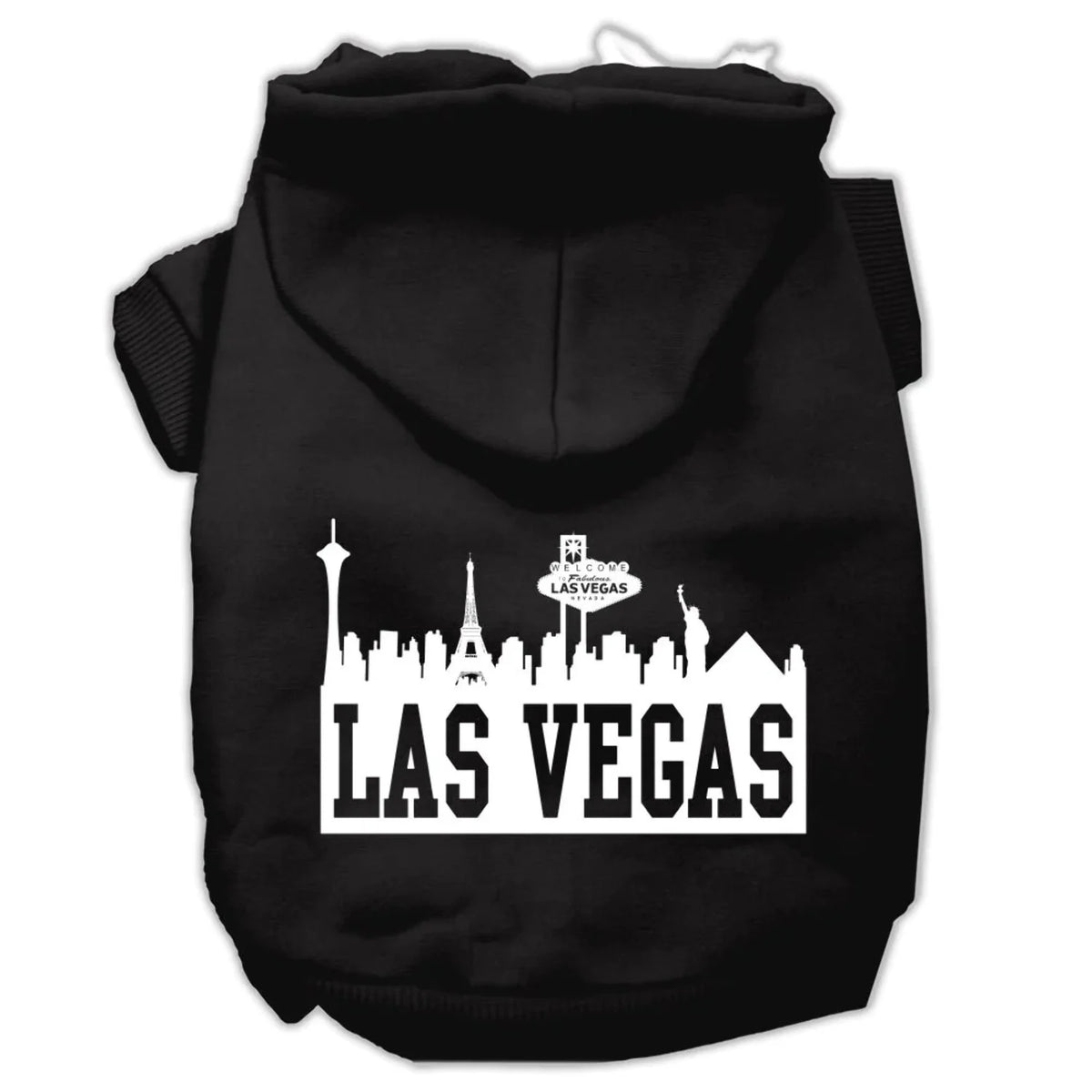 Blue Screen Print Pet Hoodie D20035