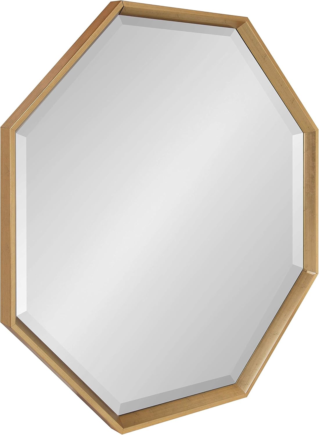 Large Octagon Frame Wall Mirror, 31.5 x 31.5, White W87666