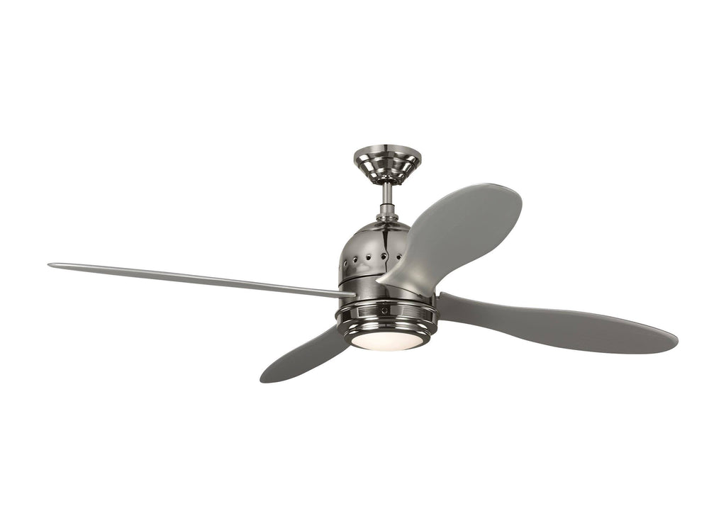 Polished Nickel 56-Inch Ceiling Fan U328