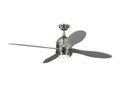 Polished Nickel 56-Inch Ceiling Fan U328