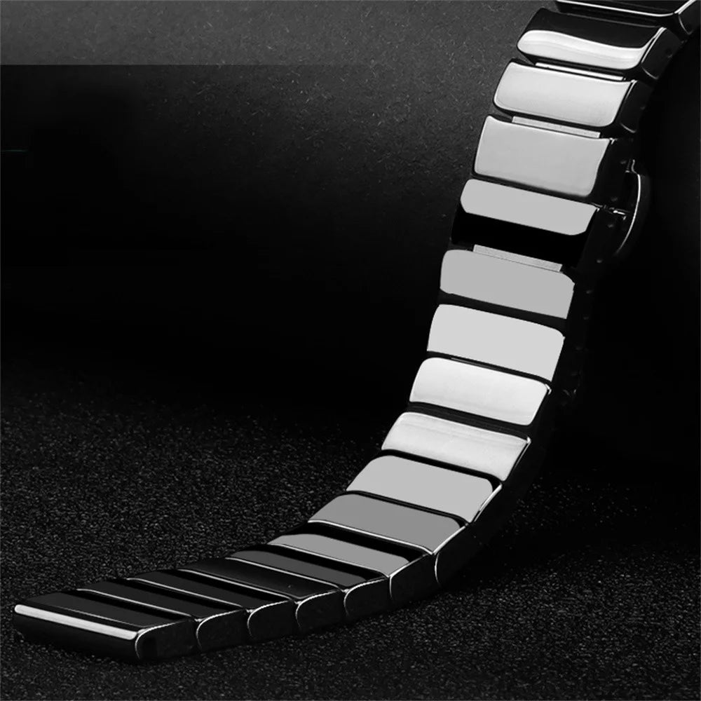 Stainless Steel Ceramics Link Strap Wristband B393822