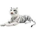 White 18 inch Giant Plush Tiger D656