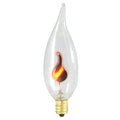 15 Packs CA10 Chandelier Bulb Candelabra Base Flicker V849