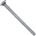 2 Pk 1/2 inch x 6 inch x 13 TPI Steel Zinc Plated Carriage Bolt H85868