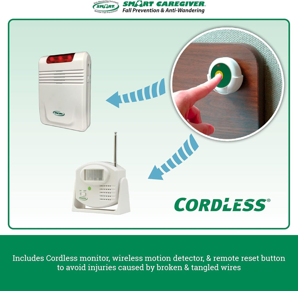 Motion Sensor Monitor with Remote Reset Button L4584
