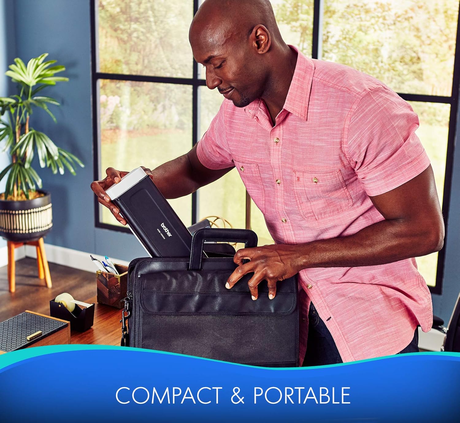 Wireless Portable Compact Desktop Scanner Y966