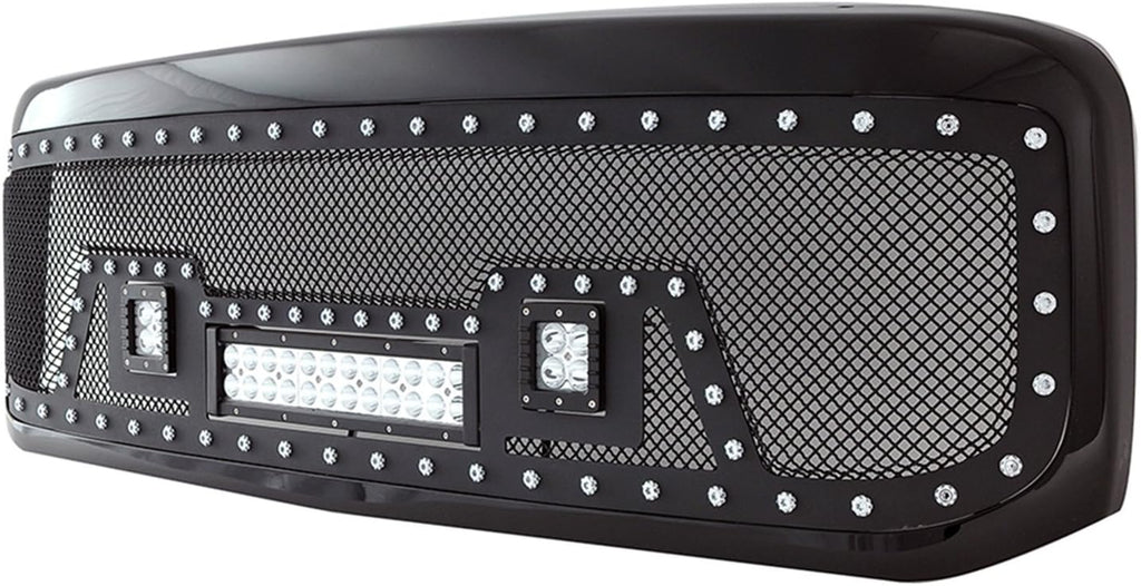 Black Mesh Packaged Grille N81113