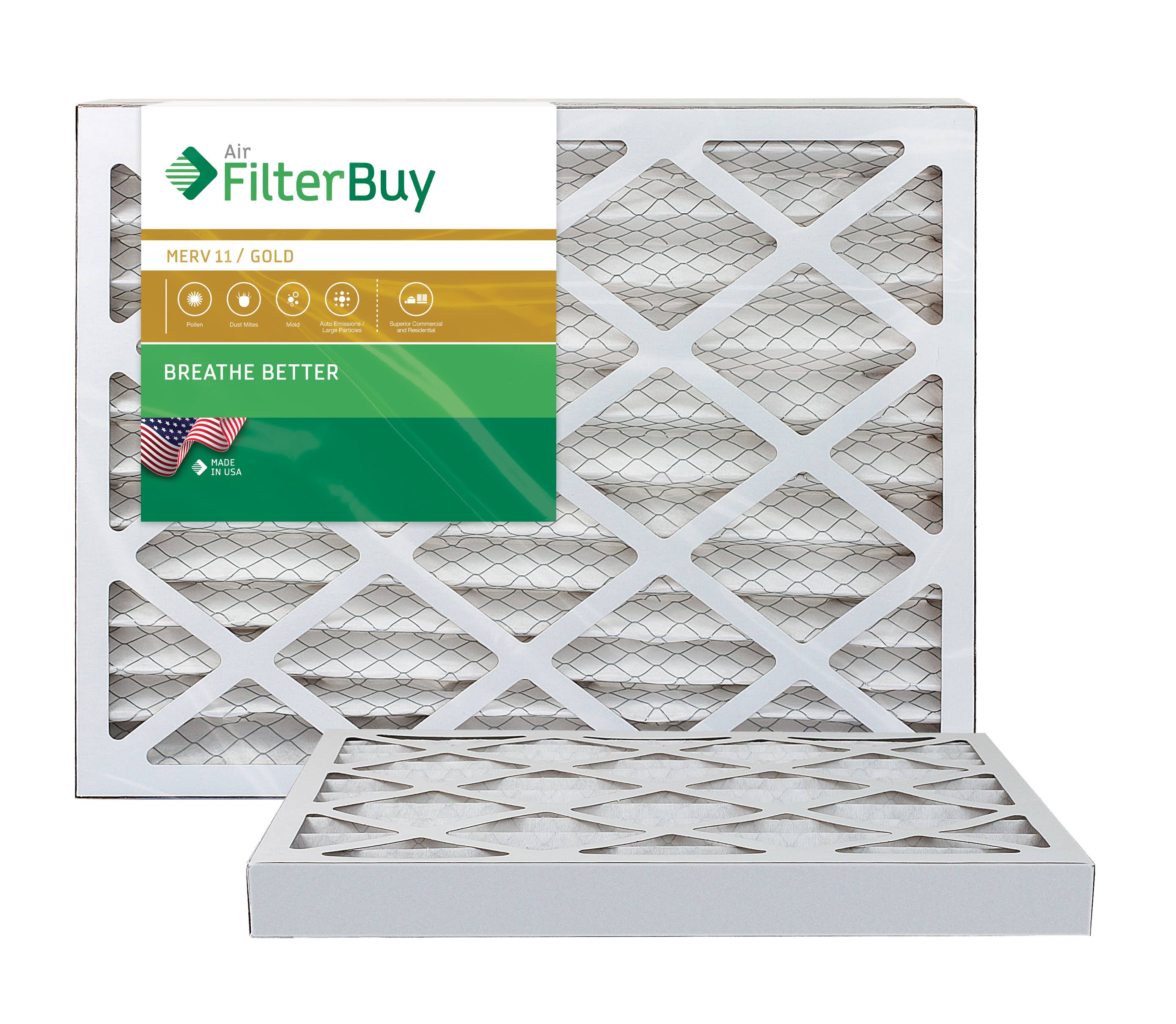 27x27x2 MERV 11 Pleated AC Furnace Air Filter, Pack of 2 I997798