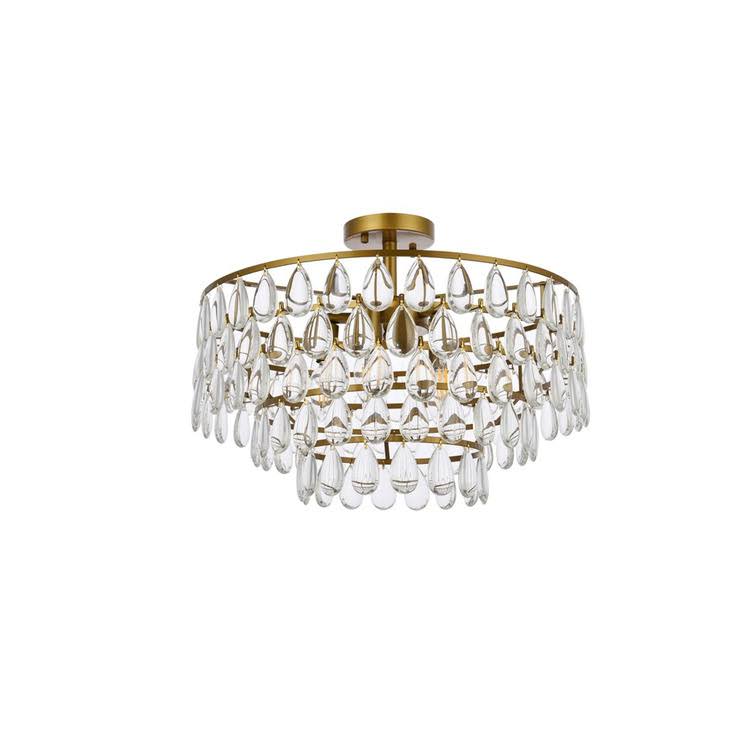 Brass Flush Mount E3129