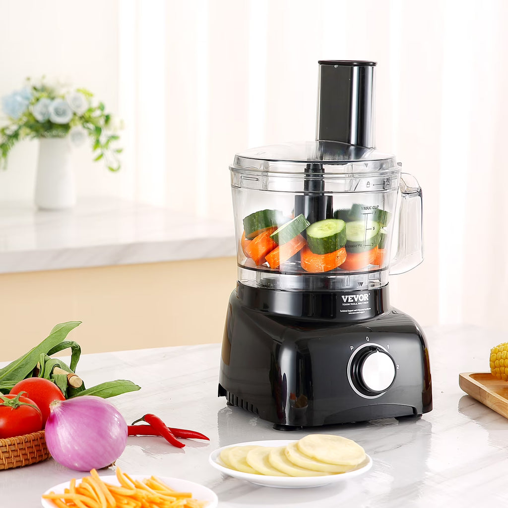 7-Cup 350W Food Processor Vegetable Chopper J3217