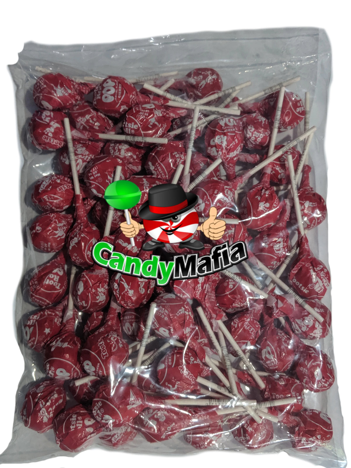 Red Raspberry Tootsie Pops 60 pops P520