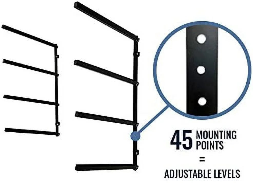 4 Kayak Wall Mounted Storage Rack Y1752