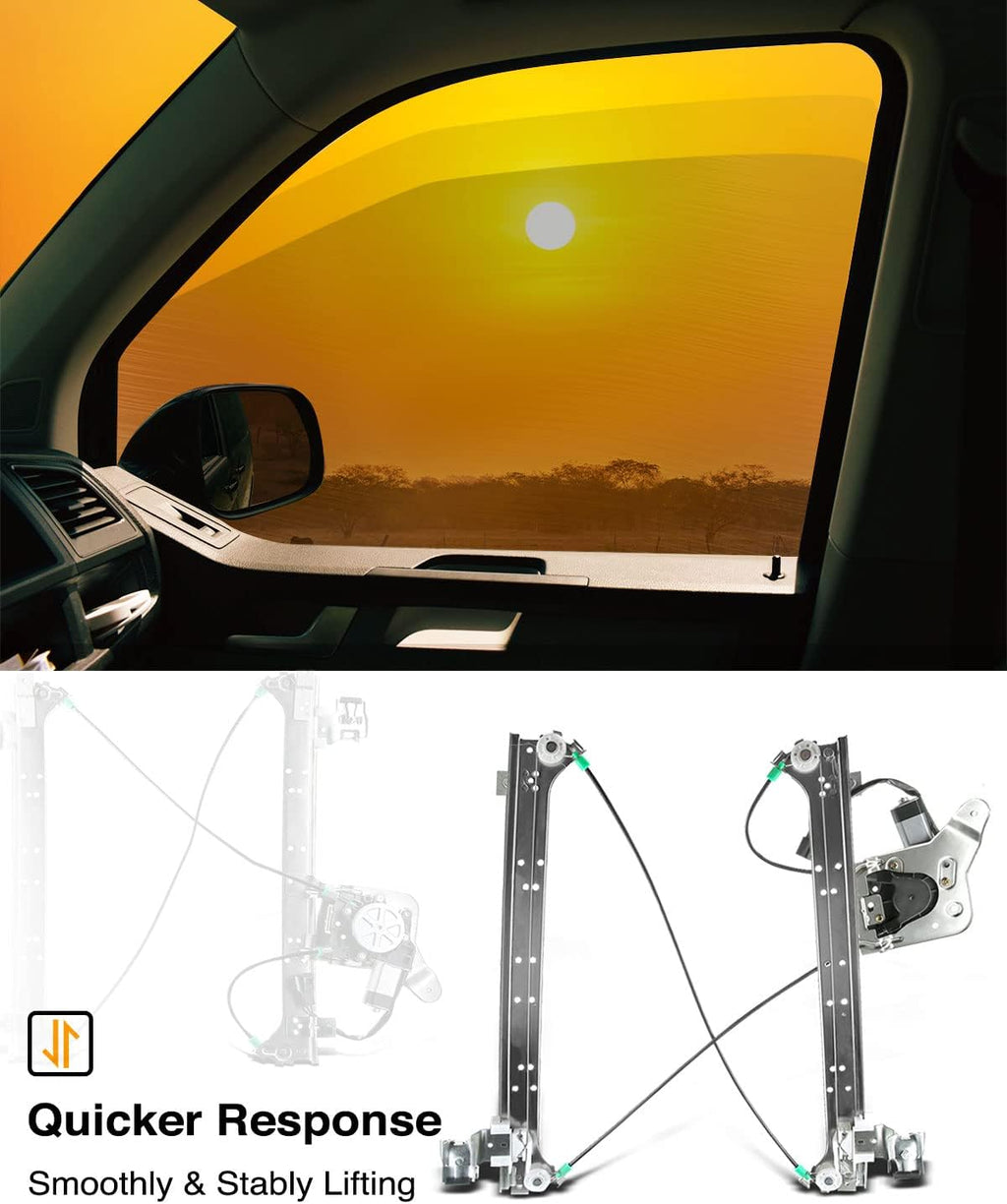 Power Window Regulator with Motor Rear Left Pack of 2 X3531