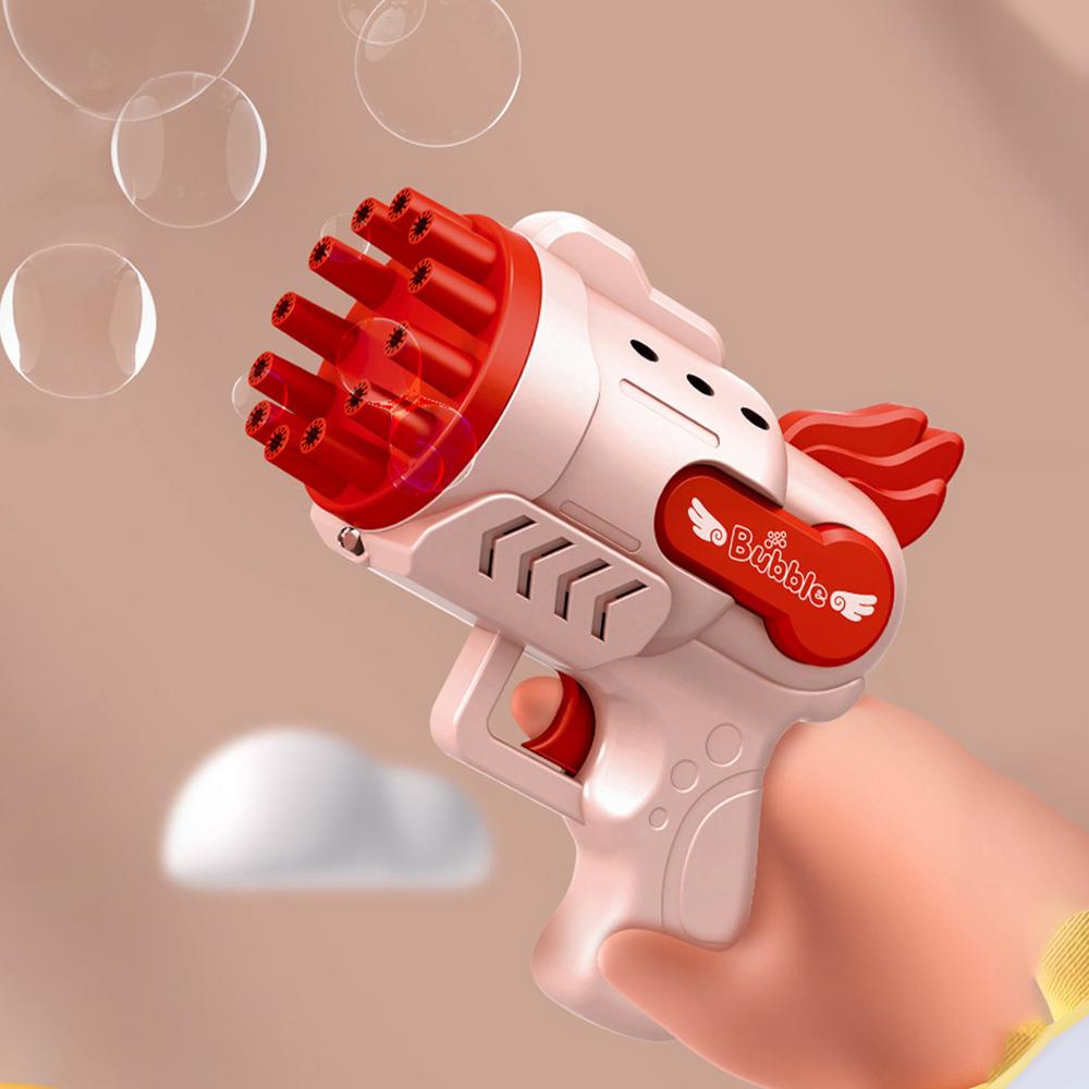 Automatic Bubble Blaster Toy with Cooling Fan & Solutions Batteries Operated X362610