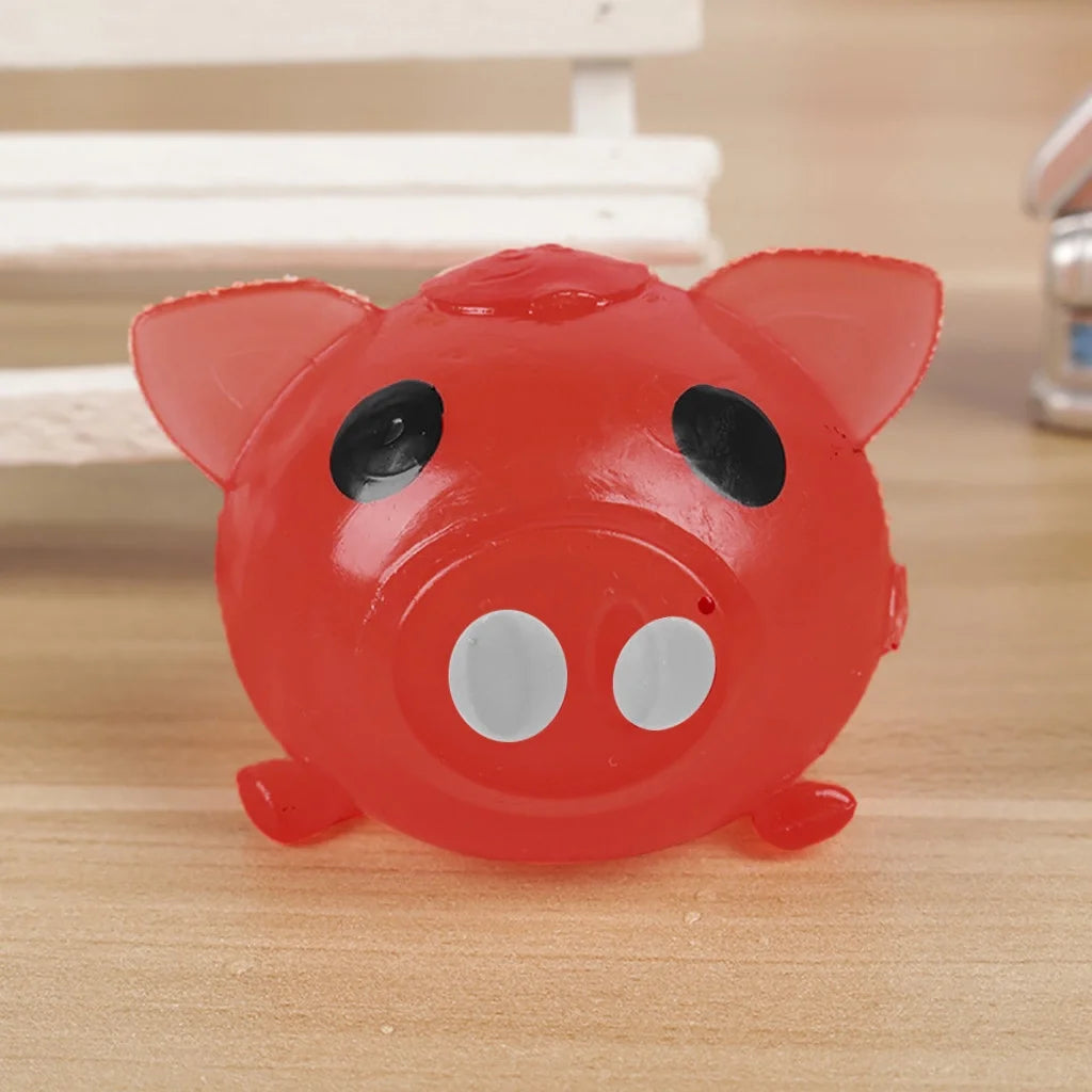 Pig Splat Water Pig Ball Vent Toy 75g U708