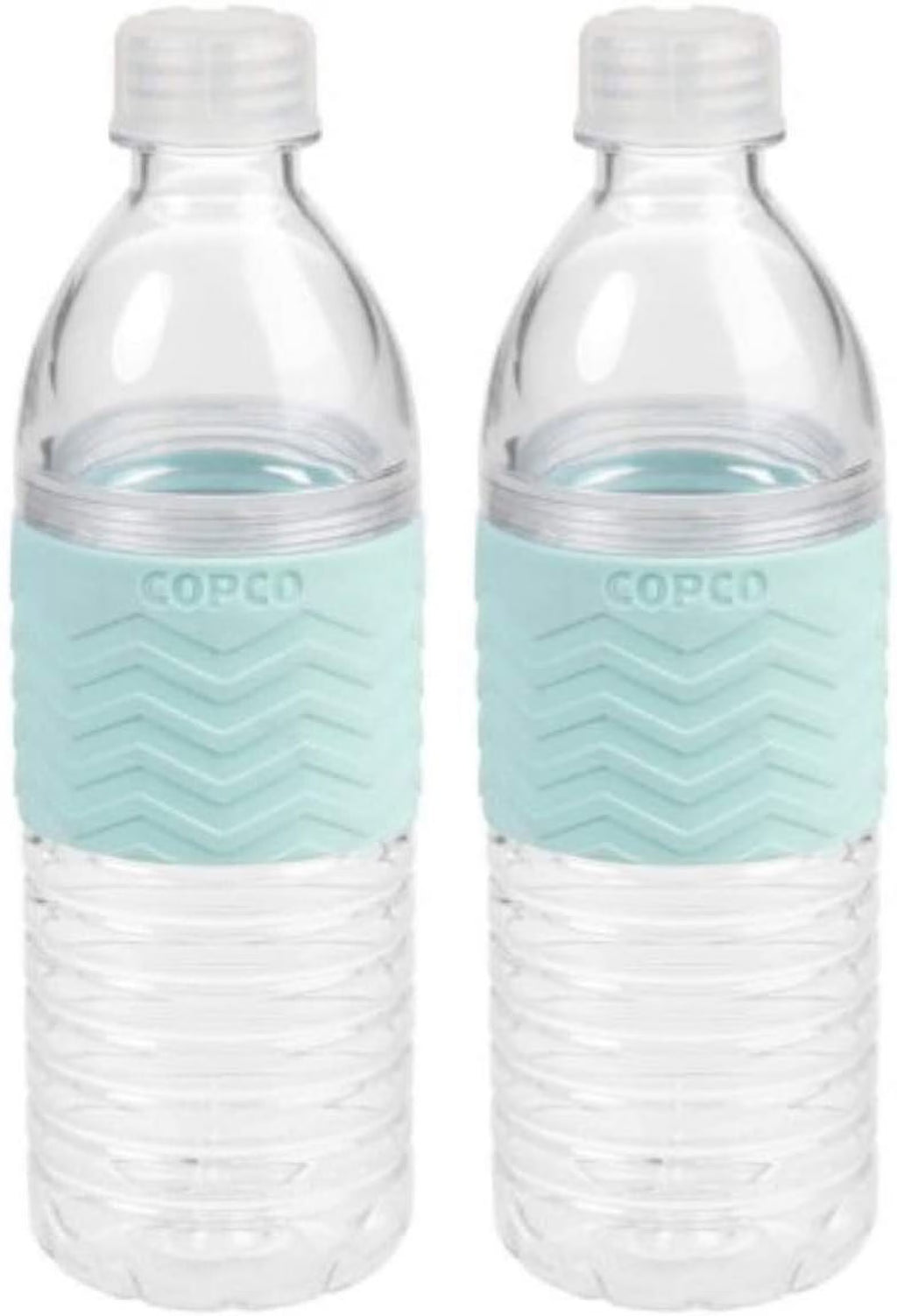 Blue 16.9 Oz Reusable Plastic Water Bottle Pack Of 2 N8313