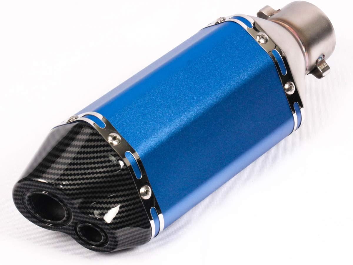 250mm Half Blue Exhaust System Muffler U5621